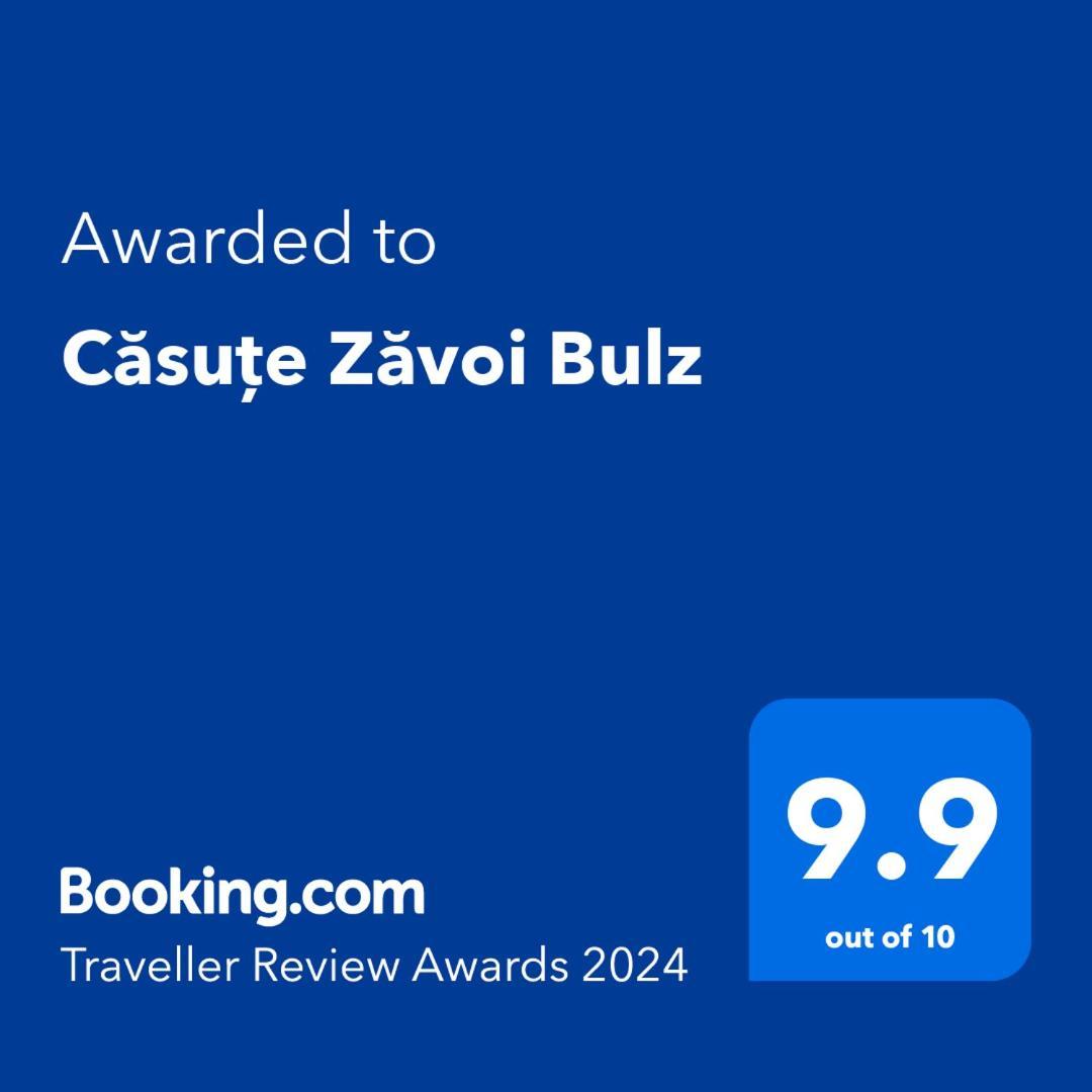 Casute Zavoi Bulz Villa Exterior photo